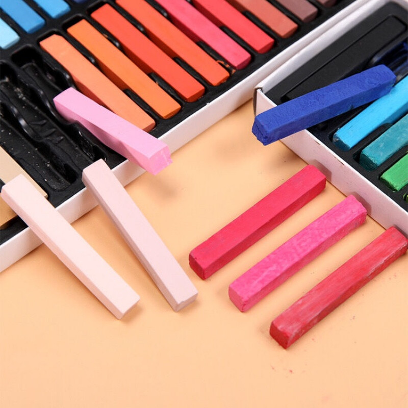 小郎人美萊斯克色粉筆 創意文具的繽紛世界